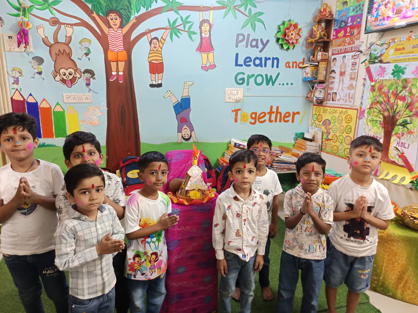 Holi — colours, prayers & friends